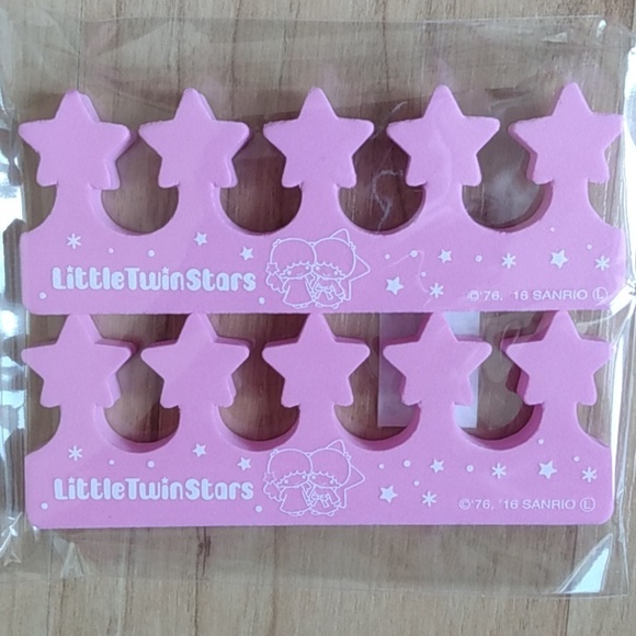 Sanrio Little Twin Stars Fingers Toes Separator Manicure Pedicure - Picture 2 of 6